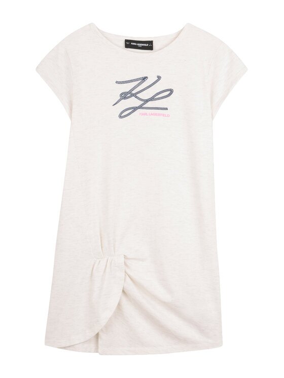 KARL LAGERFELD KIDS Ежедневна рокля Z31150 S Regular Fit