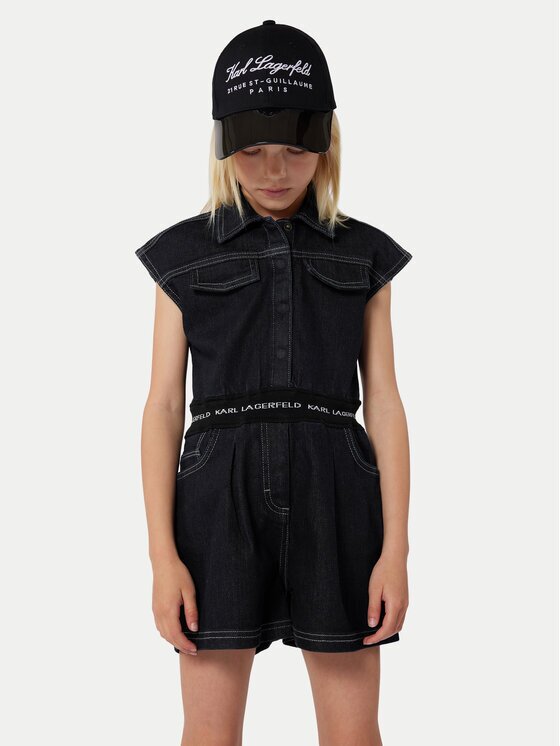 KARL LAGERFELD KIDS Гащеризон Z30101 D Тъмносин Regular Fit