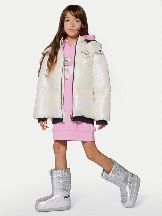 KARL LAGERFELD KIDS Зимно яке Z31357 S Regular Fit