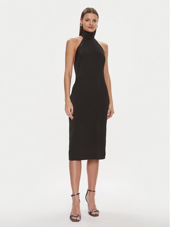 Karl Lagerfeld Коктейлна рокля 240W1307 Slim Fit