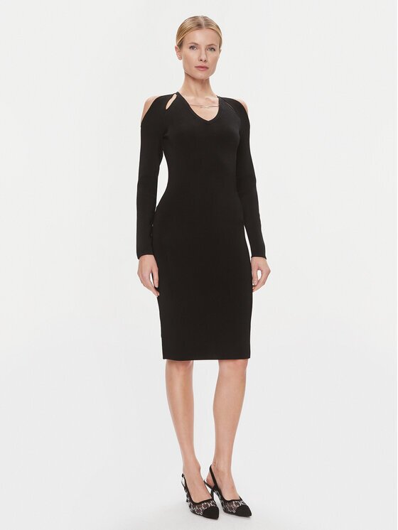 Karl Lagerfeld Коктейлна рокля 240W1331 Regular Fit