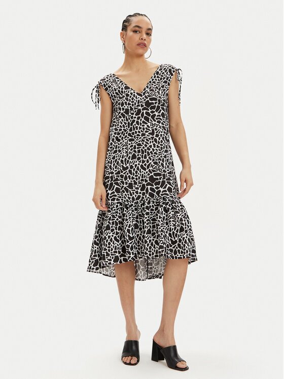 Karl Lagerfeld Лятна рокля 241W1308 Regular Fit