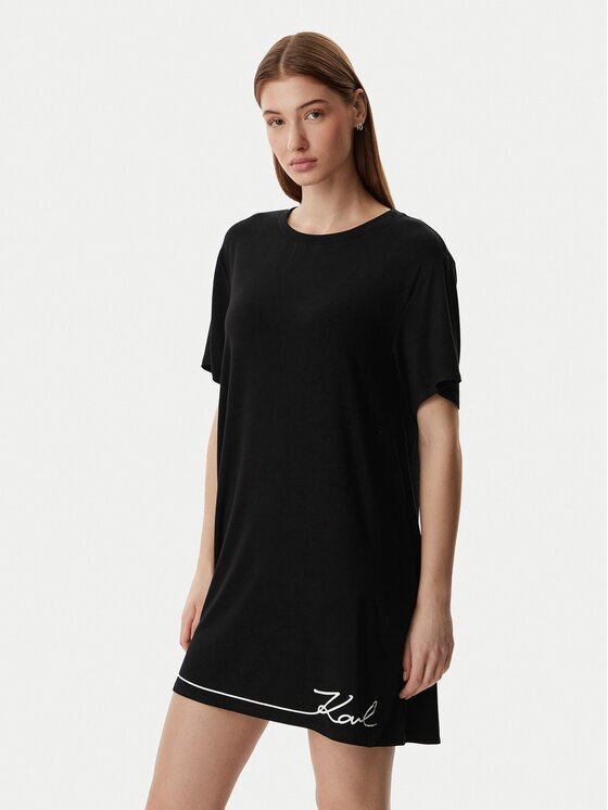 Karl Lagerfeld Нощница B1W45009 Regular Fit