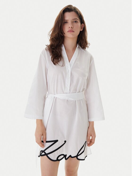 Karl Lagerfeld Плажна рокля A2W46075 Regular Fit