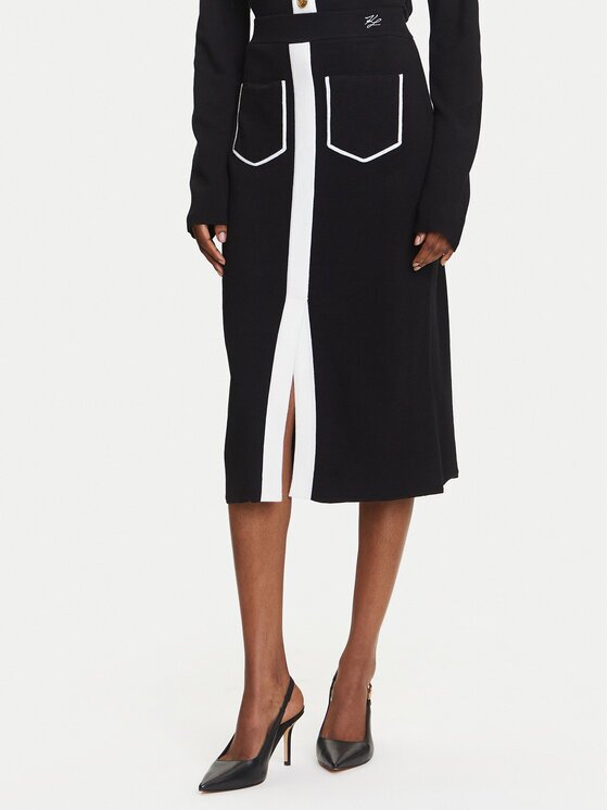 Karl Lagerfeld Пола тип молив A3W12023 Regular Fit