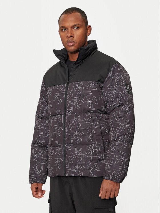 Karl Lagerfeld Пухено яке 505011 544528 Regular Fit