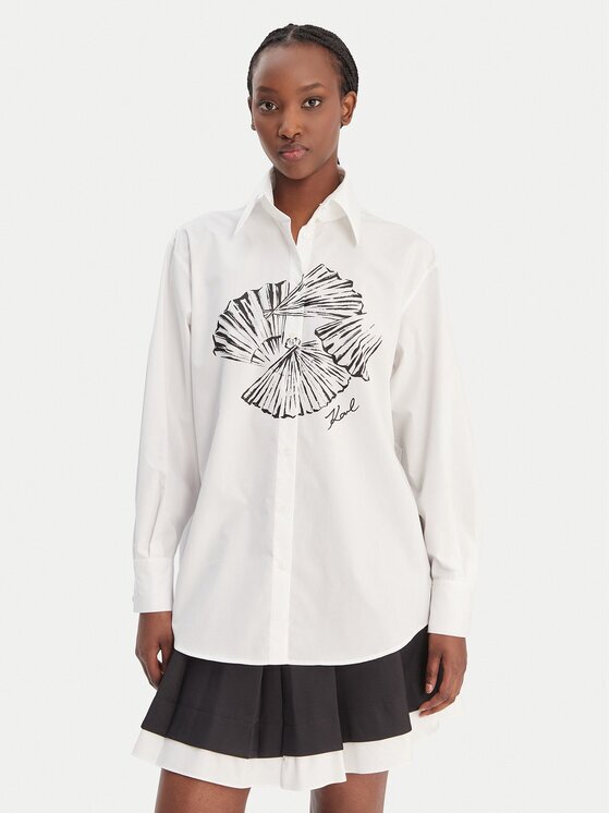 Karl Lagerfeld Риза B1W11002 Relaxed Fit