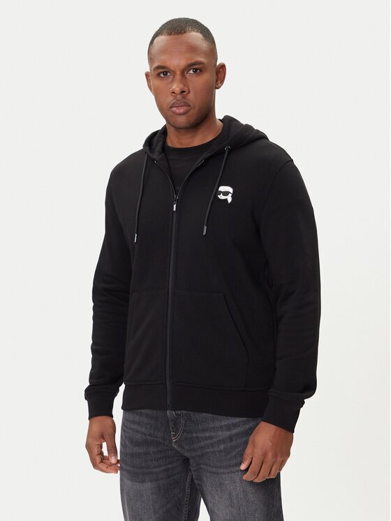 Karl Lagerfeld Суитшърт 705045 554910 Черен Regular Fit