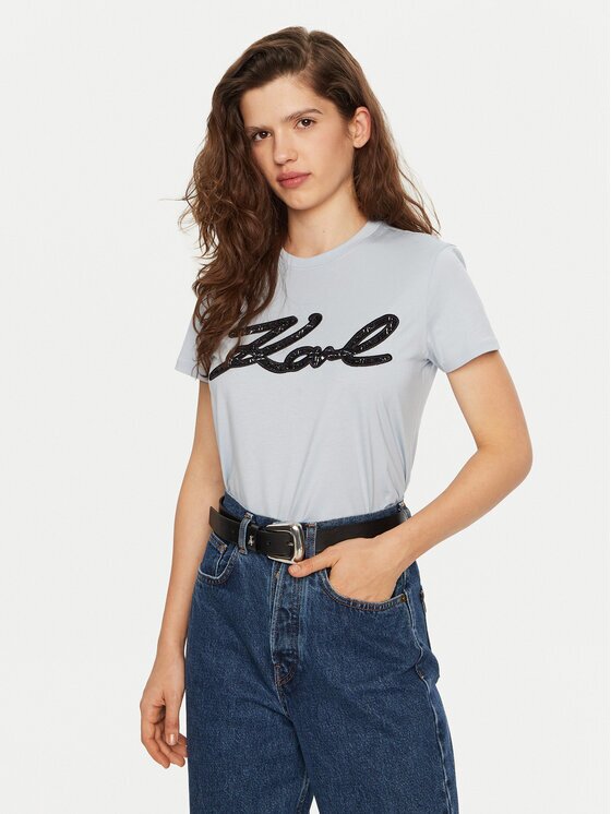 Karl Lagerfeld Тишърт A1W17117 Regular Fit