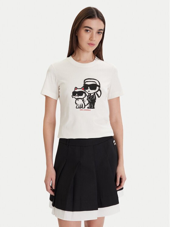 Karl Lagerfeld Тишърт A1W17129 Regular Fit