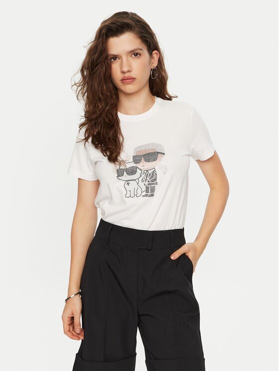 Karl Lagerfeld Тишърт A1W17131 Regular Fit