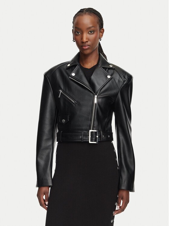 Karl Lagerfeld Яке от имитация на кожа B3W14008 Regular Fit