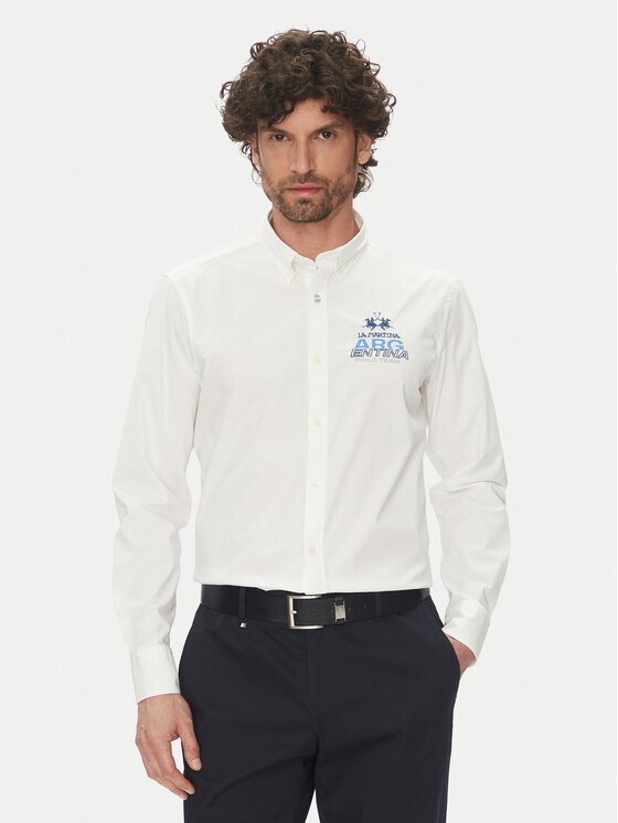 La Martina Риза Alfred MAC601 PP483 Regular Fit