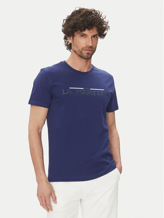 La Martina Тишърт Aguer MAR304 JS206 Regular Fit