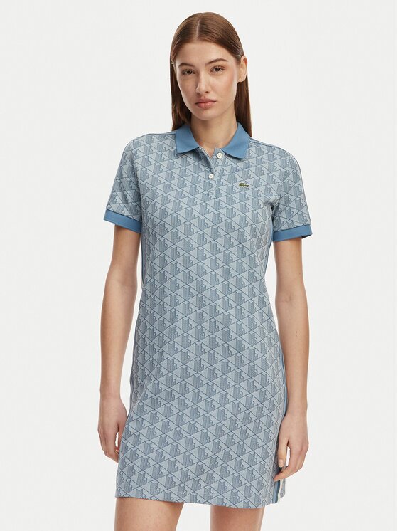 Lacoste Ежедневна рокля EF2655 Slim Fit