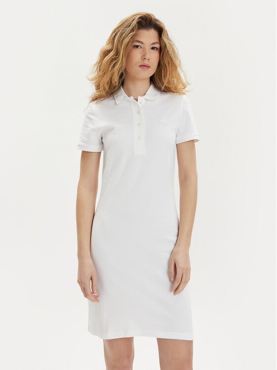 Lacoste Ежедневна рокля EF5473 Slim Fit