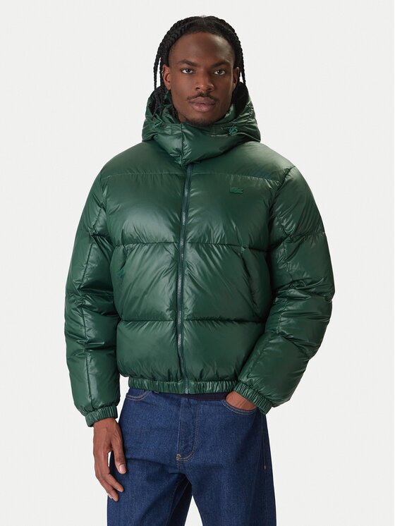 Lacoste Пухено яке BH5096 Regular Fit