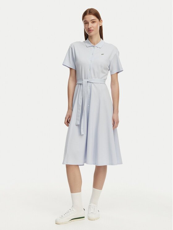 Lacoste Рокля тип риза EF9621 Regular Fit