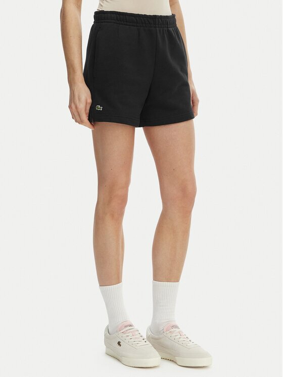 Lacoste Спортни шорти GF5341 Екрю Regular Fit