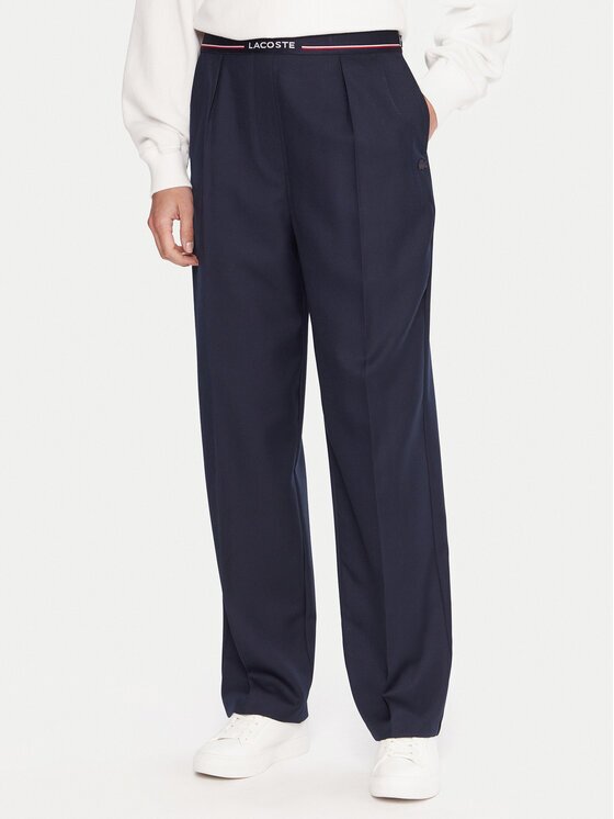 Lacoste Текстилни панталони HF5307 Relaxed Fit