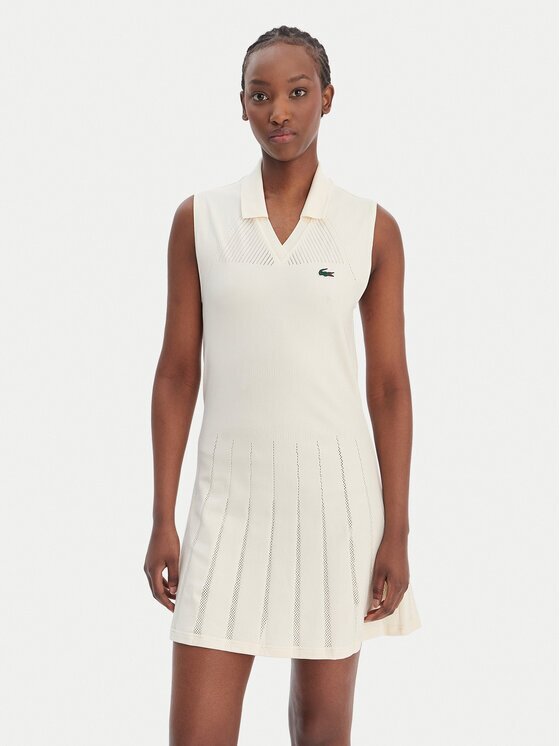 Lacoste Тенис рокля EF0615 Slim Fit