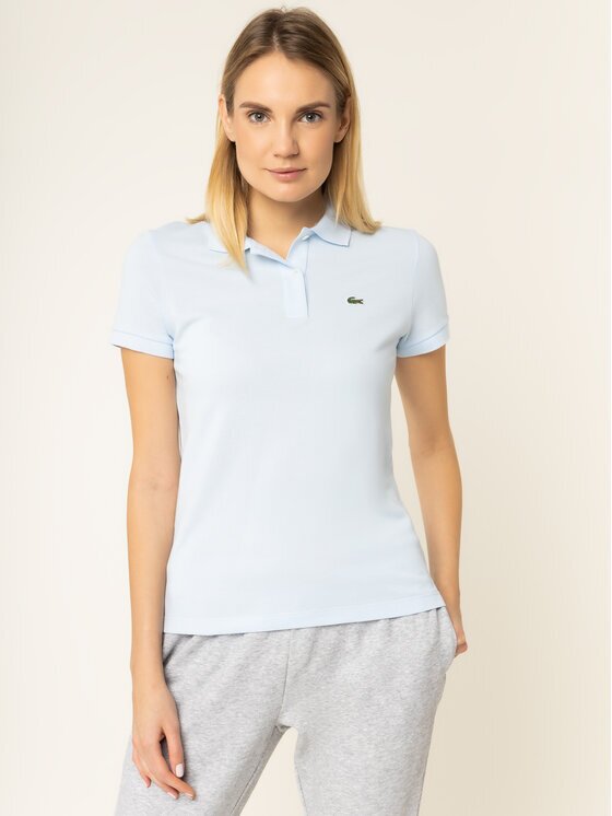 Lacoste Тениска с яка и копчета PF7839 Classic Fit