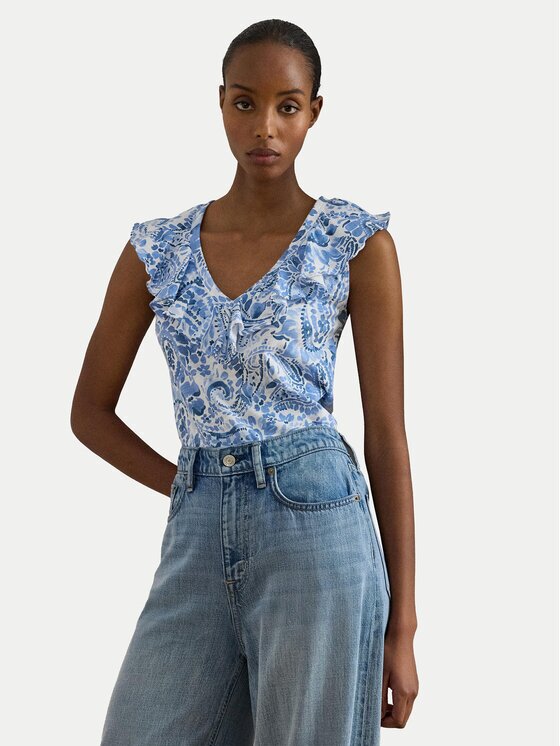 Lauren Ralph Lauren Блуза 200P13316001 Slim Fit