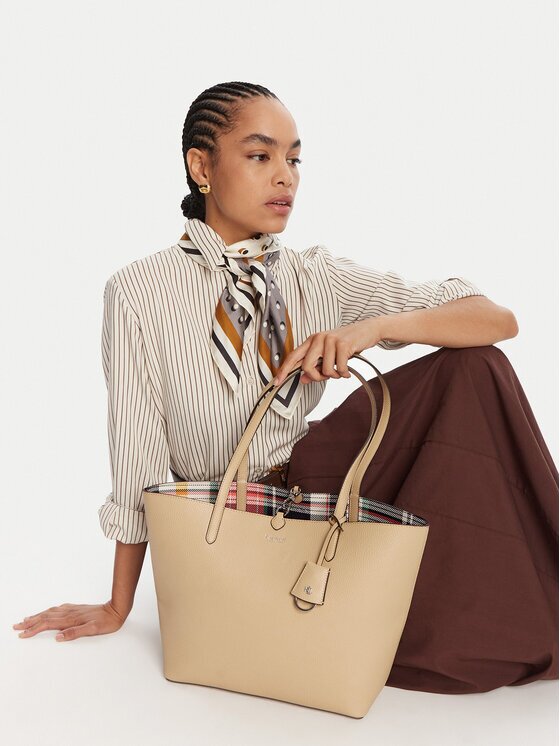 Lauren Ralph Lauren Дамска чанта Rvrsble Tote 431795329002