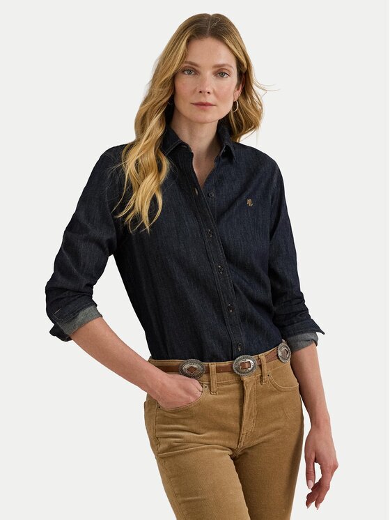 Lauren Ralph Lauren дънкова риза 200B20825001 Regular Fit
