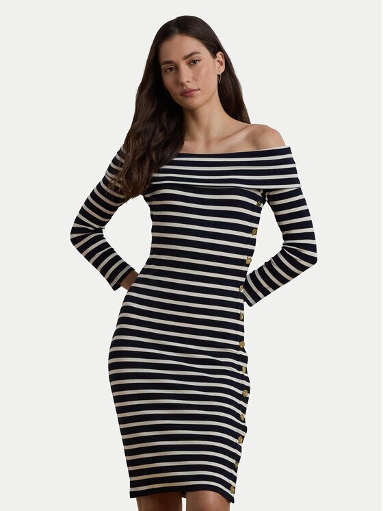 Lauren Ralph Lauren Ежедневна рокля 250957718001 Slim Fit