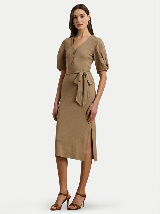 Lauren Ralph Lauren Ежедневна рокля 250964070002 Slim Fit