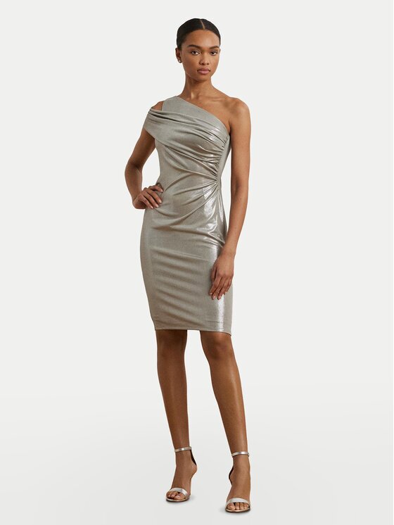 Lauren Ralph Lauren Коктейлна рокля 253970802001 Slim Fit