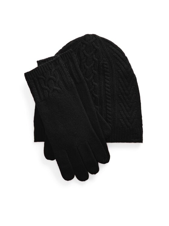 Lauren Ralph Lauren Комплект шапка шал и ръкавици 454960056002