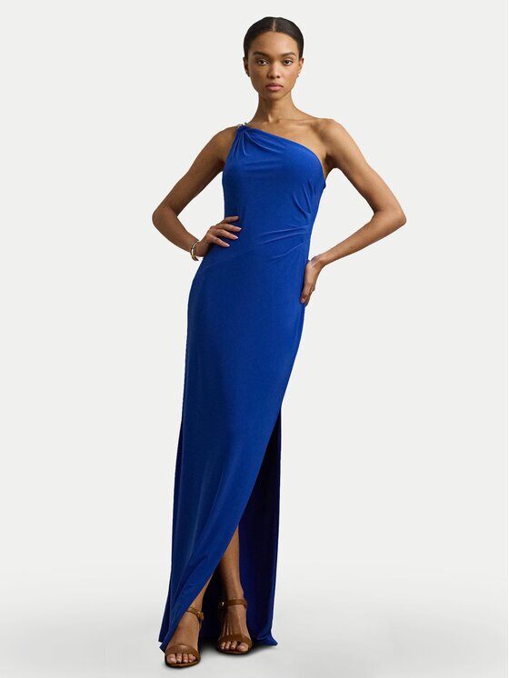 Lauren Ralph Lauren Официална рокля 253751483032 Син Slim Fit