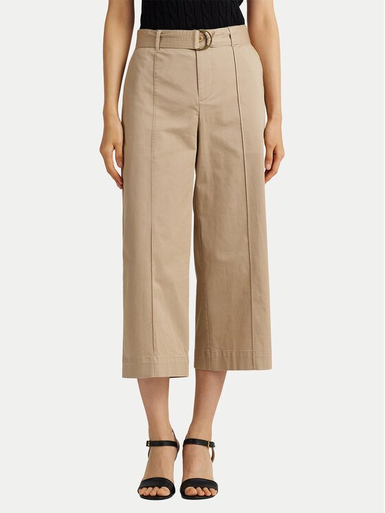Lauren Ralph Lauren Панталони тип кюлоти 200876606004 Wide Leg