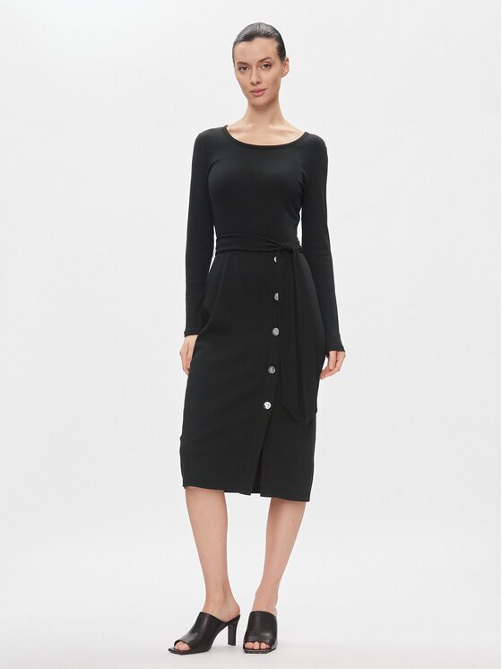Lauren Ralph Lauren Плетена рокля 250889290004 Slim Fit