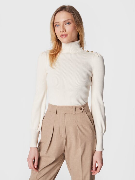 Lauren Ralph Lauren Поло 200882214002 Екрю Slim Fit