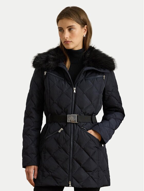 Lauren Ralph Lauren Пухено яке 297P04108001 Slim Fit