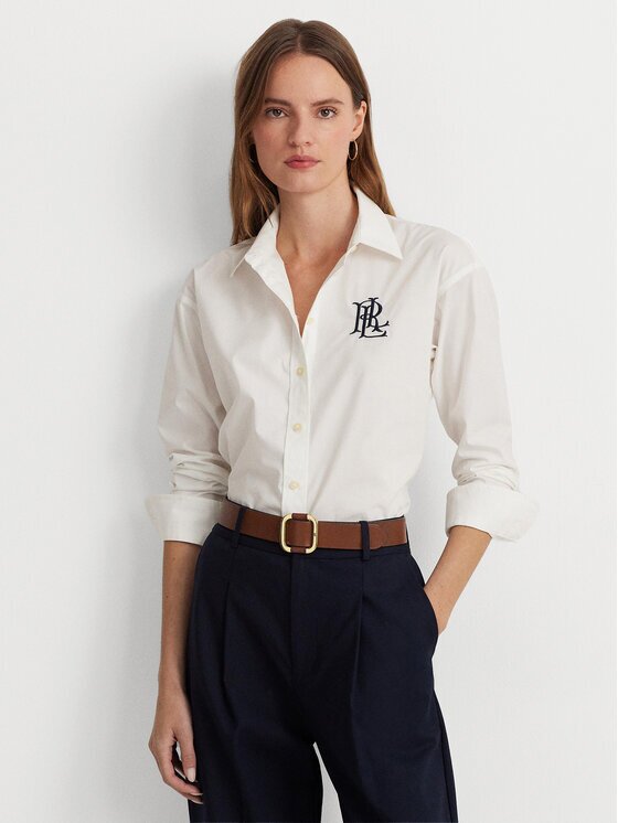 Lauren Ralph Lauren Риза 200932538001 Straight Fit