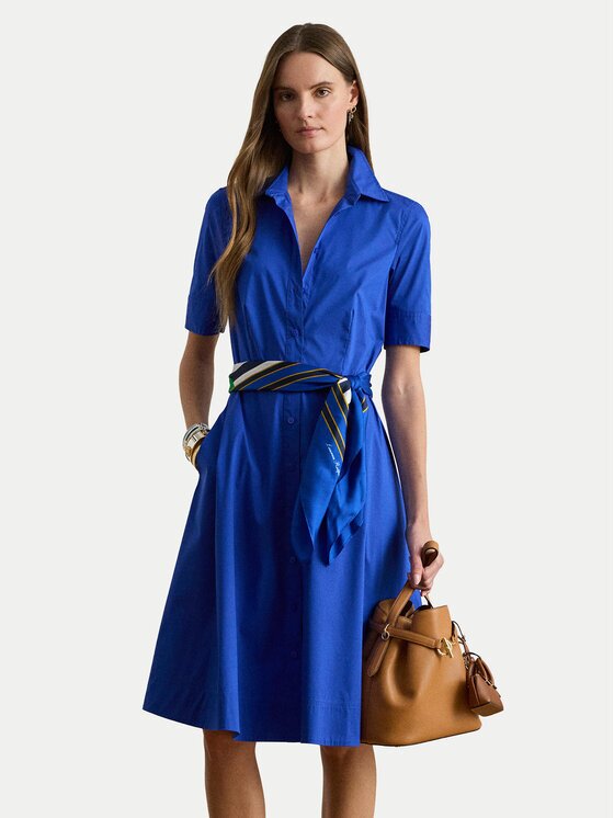 Lauren Ralph Lauren Рокля тип риза 200748950010 Regular Fit