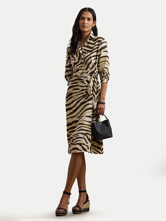 Lauren Ralph Lauren Рокля тип риза 200970833001 Regular Fit