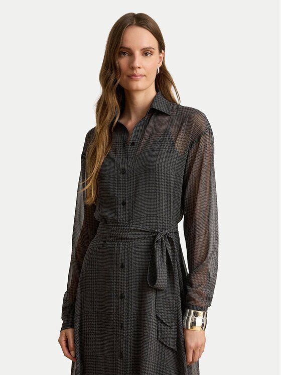Lauren Ralph Lauren Рокля тип риза 200B33077001 Regular Fit