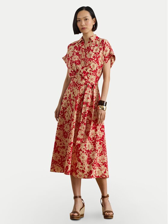 Lauren Ralph Lauren Рокля тип риза 200P08692001 Regular Fit