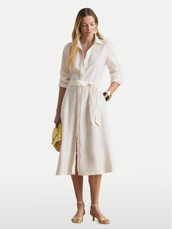 Lauren Ralph Lauren Рокля тип риза 200P13687001 Regular Fit