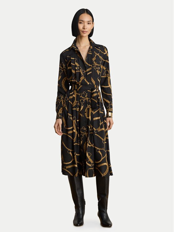 Lauren Ralph Lauren Рокля тип риза 200P13730001 A-Line Fit