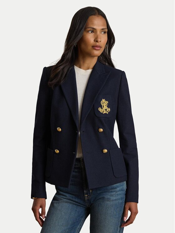 Lauren Ralph Lauren Сако 200P14021002 Тъмносин Regular Fit