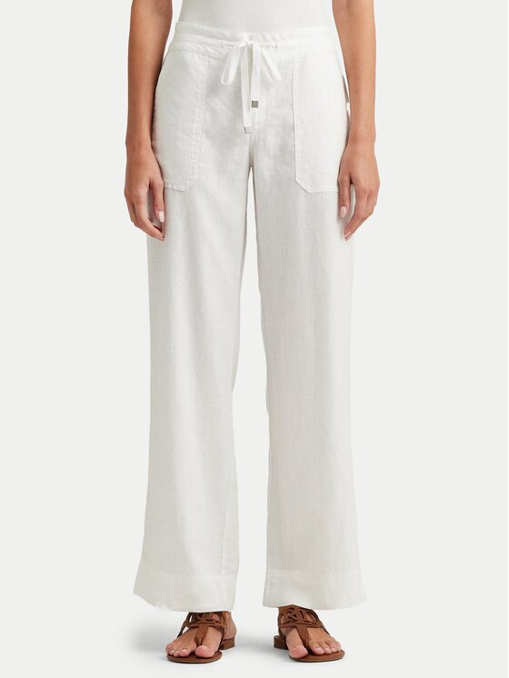 Lauren Ralph Lauren Текстилни панталони 200735138001 Wide Leg