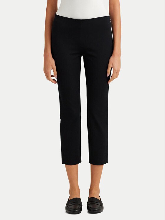 Lauren Ralph Lauren Текстилни панталони Skinny Fit Streç Pantolon 200687713003 Regular Fit