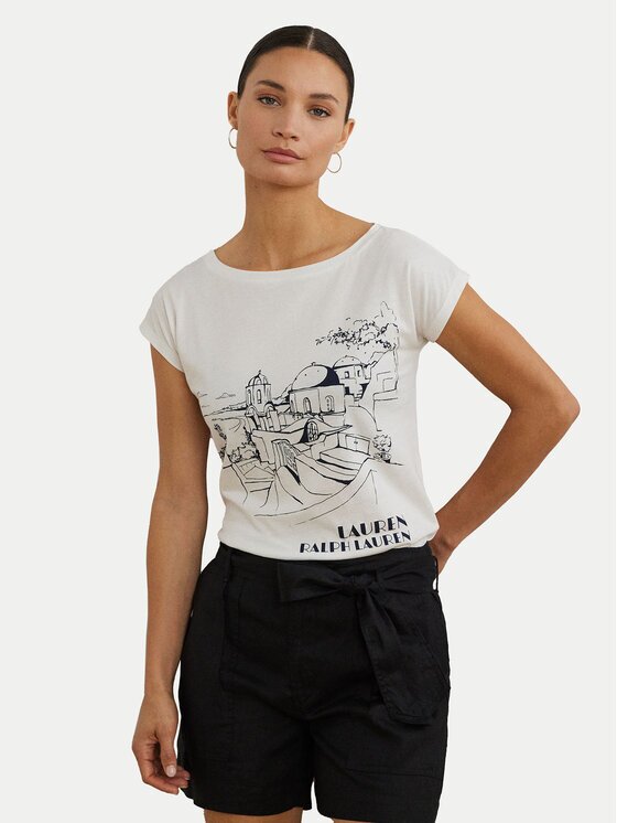 Lauren Ralph Lauren Тишърт 200971072002 Relaxed Fit