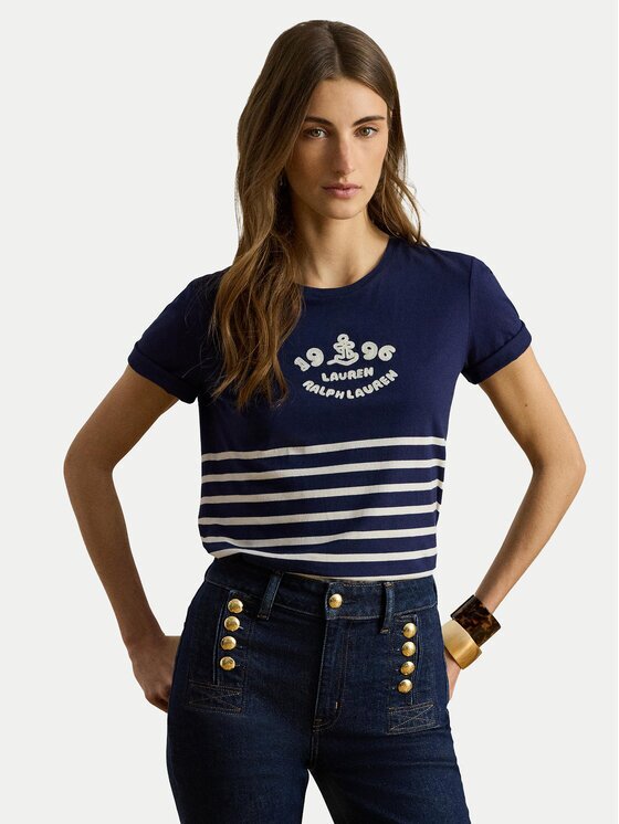 Lauren Ralph Lauren Тишърт 200B21056001 Relaxed Fit